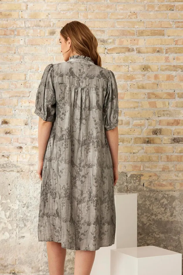 IN FRONT DRESSES Women LUDVOG DRESS 16203 920 Flint Grey 920