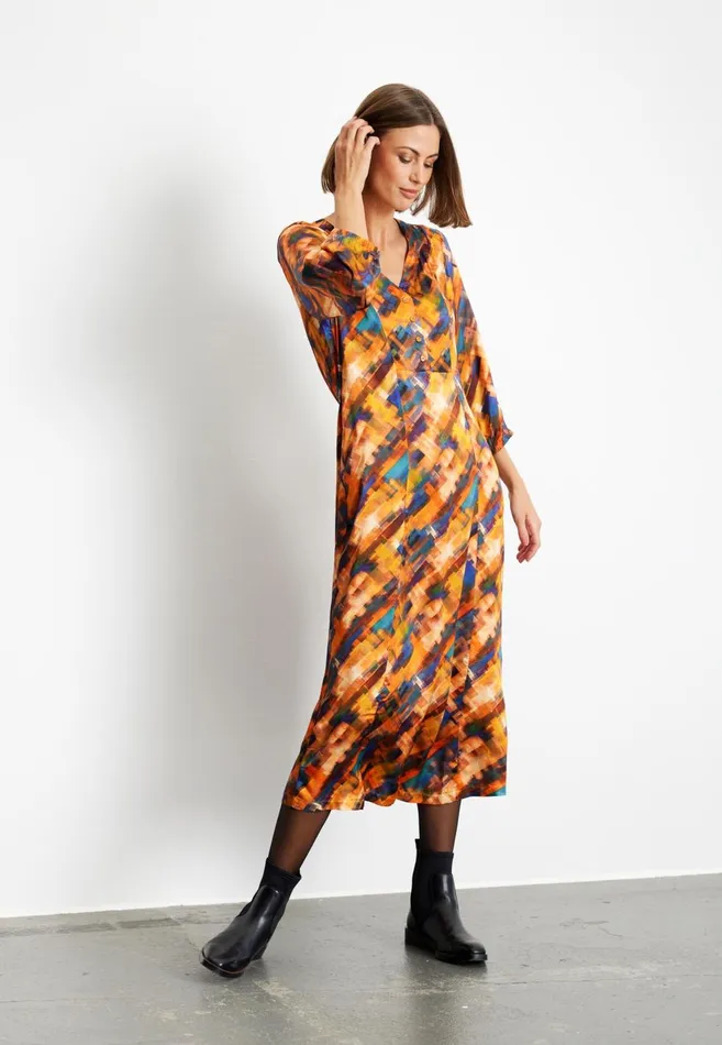 IN FRONT DRESSES Women LUISA DRESS 15339 495 Paprika 495