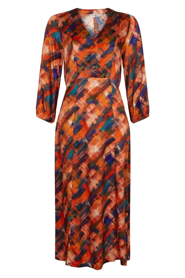 IN FRONT DRESSES Women LUISA DRESS 15339 495 Paprika 495
