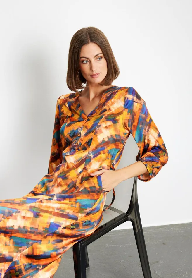 IN FRONT DRESSES Women LUISA DRESS 15339 495 Paprika 495