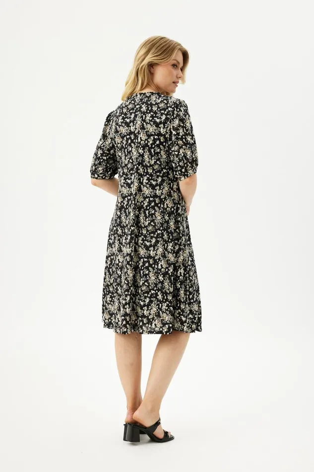 IN FRONT DRESSES Women LUZIA DRESS 16384 999 Black 999