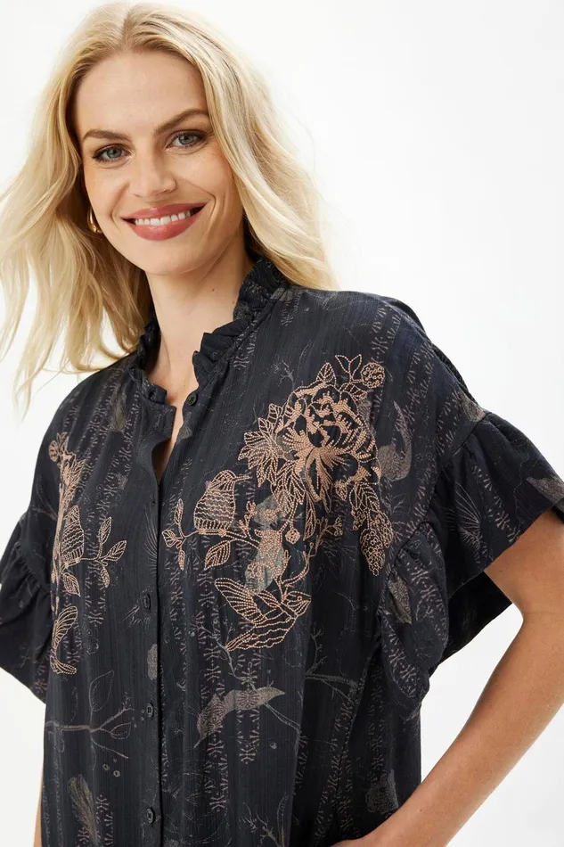 IN FRONT DRESSES Women MADELYN DRESS 16468 999 Black 999