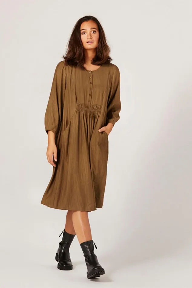 IN FRONT DRESSES Women MEJSE DRESS 14795 680 Olive 680