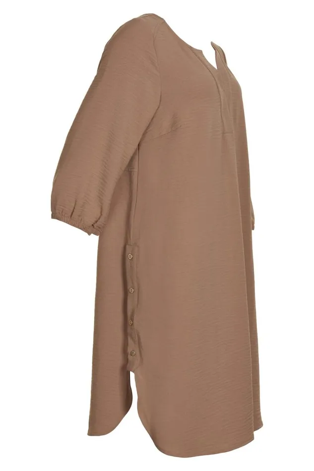 IN FRONT DRESSES Women MELODY DRESS 14828 815 Cafe Latte 815