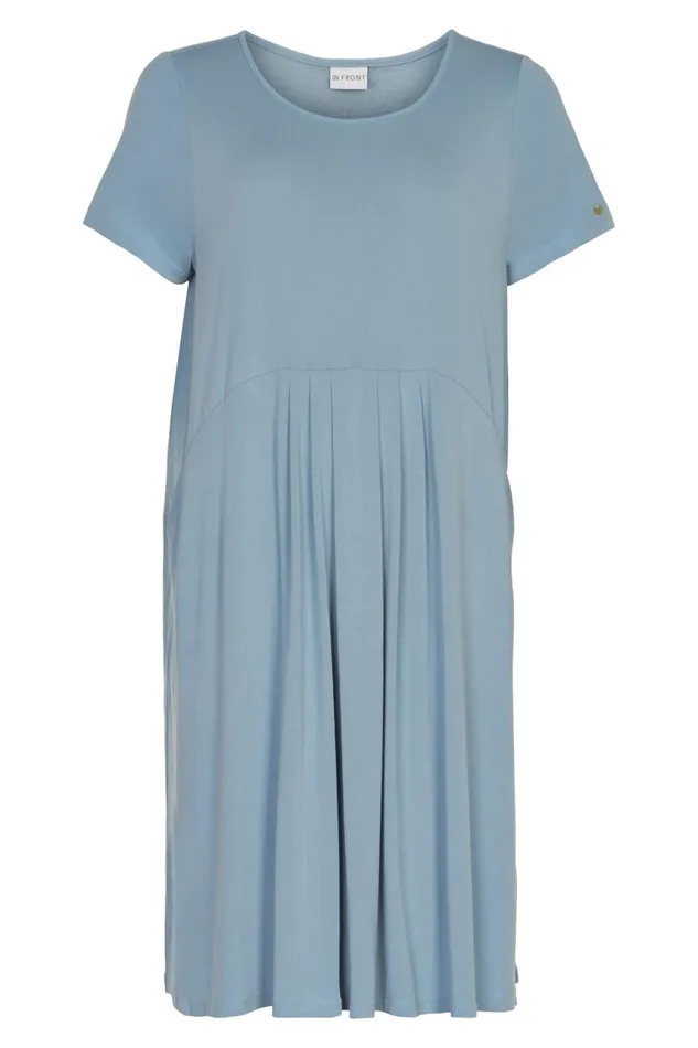 IN FRONT DRESSES Women NINA DRESS 14979 508 Dusty Blue 508