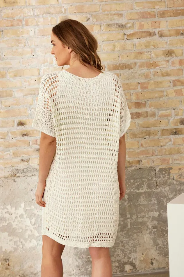 IN FRONT DRESSES Women NOVA DRESS 16212 020 Off White 020