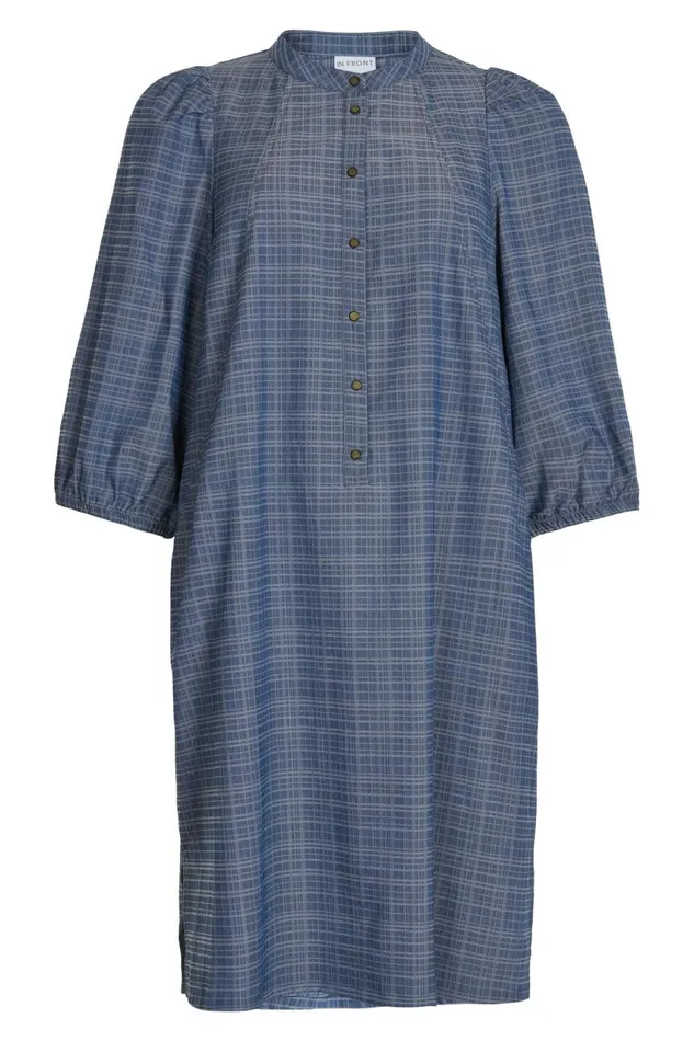 IN FRONT DRESSES Women OLLI DRESS 14830 501 Blue 501