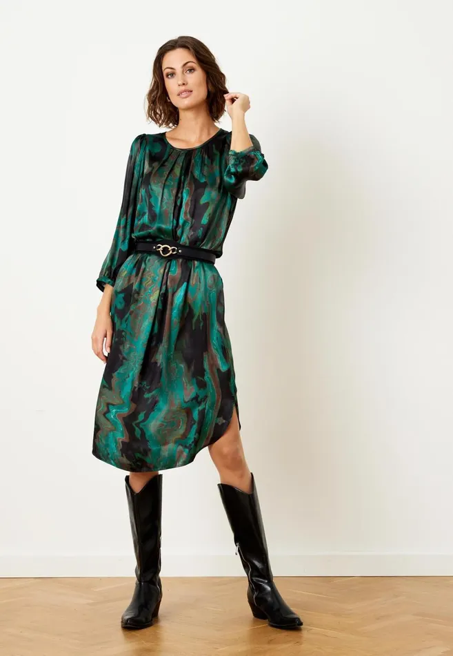 IN FRONT DRESSES Women SAGA DRESS 15446 615 Green 615