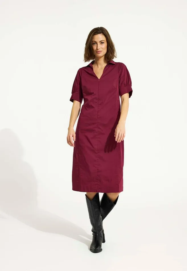 IN FRONT DRESSES Women SANDRA DRESS 16526 295 Burgondy 295
