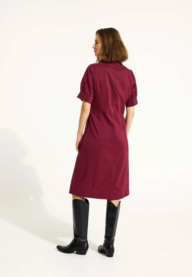 IN FRONT DRESSES Women SANDRA DRESS 16526 295 Burgondy 295 IN FRONT DRESSES Women SANDRA DRESS 16526 295 Burgondy 295