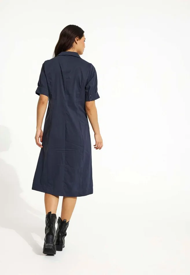 IN FRONT DRESSES Women SANDRA DRESS 16526 591 Navy 591 IN FRONT DRESSES Women SANDRA DRESS 16526 591 Navy 591