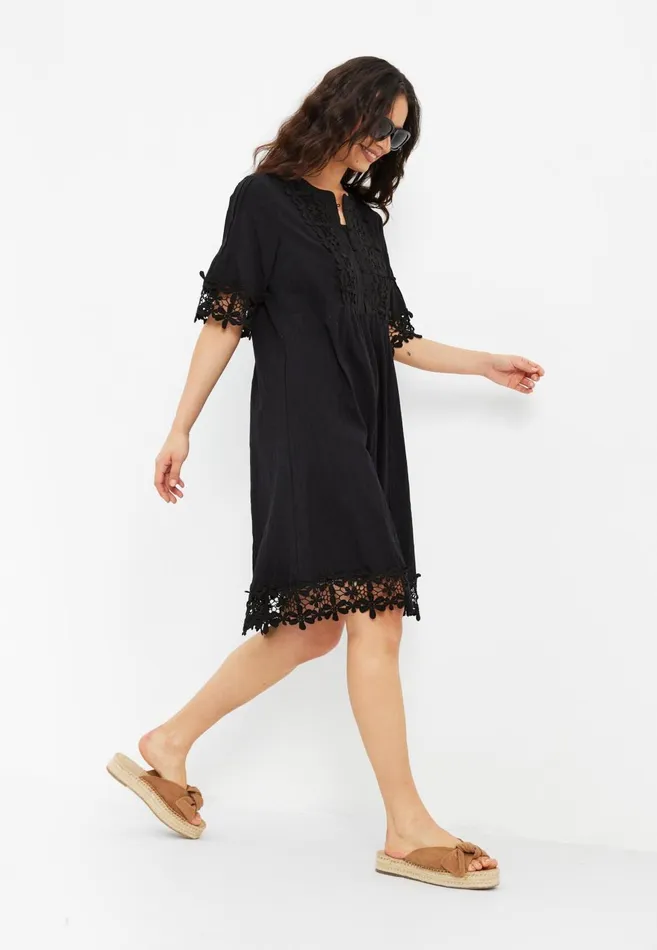 IN FRONT DRESSES Women SANDY DRESS 15703 999 Black 999