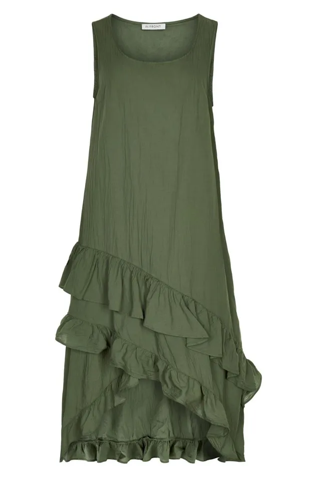 IN FRONT DRESSES Women SANTA MARIA DRESS 15052 671 Moss Green 671