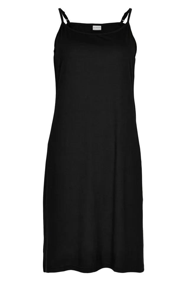IN FRONT DRESSES Women SLIP LINING DRESS 14809 999 Black 999