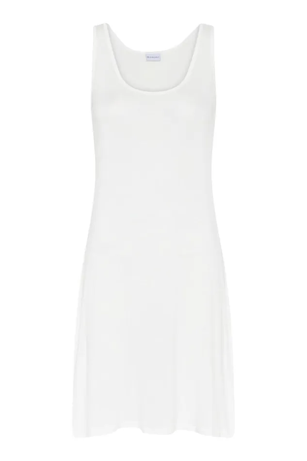 IN FRONT DRESSES Women SLIP TANK DRESS 16015 010 White 010