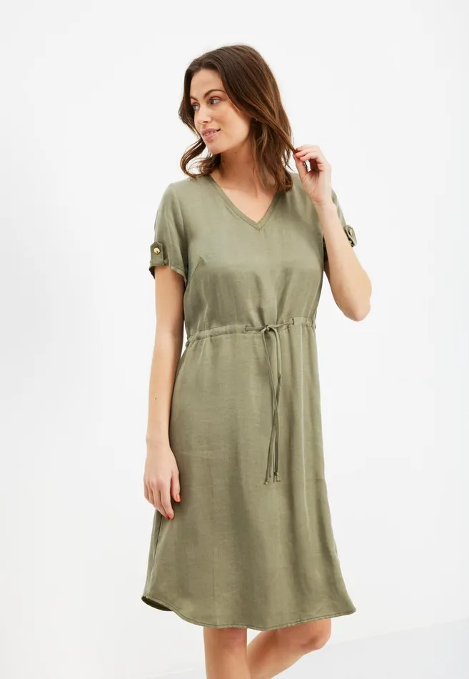 IN FRONT DRESSES Women SMILLA DRESS 15725 681 Army 681