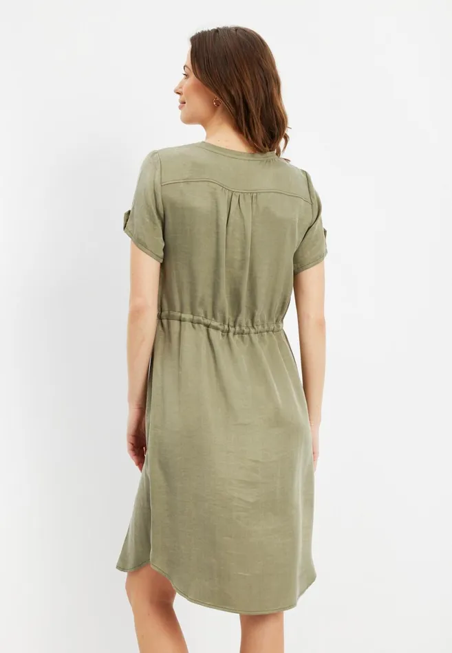 IN FRONT DRESSES Women SMILLA DRESS 15725 681 Army 681