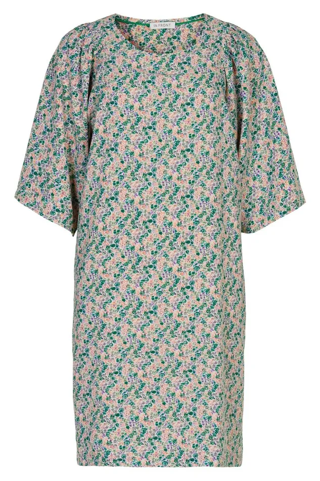 IN FRONT DRESSES Women URI DRESS 14951 615 Green 615