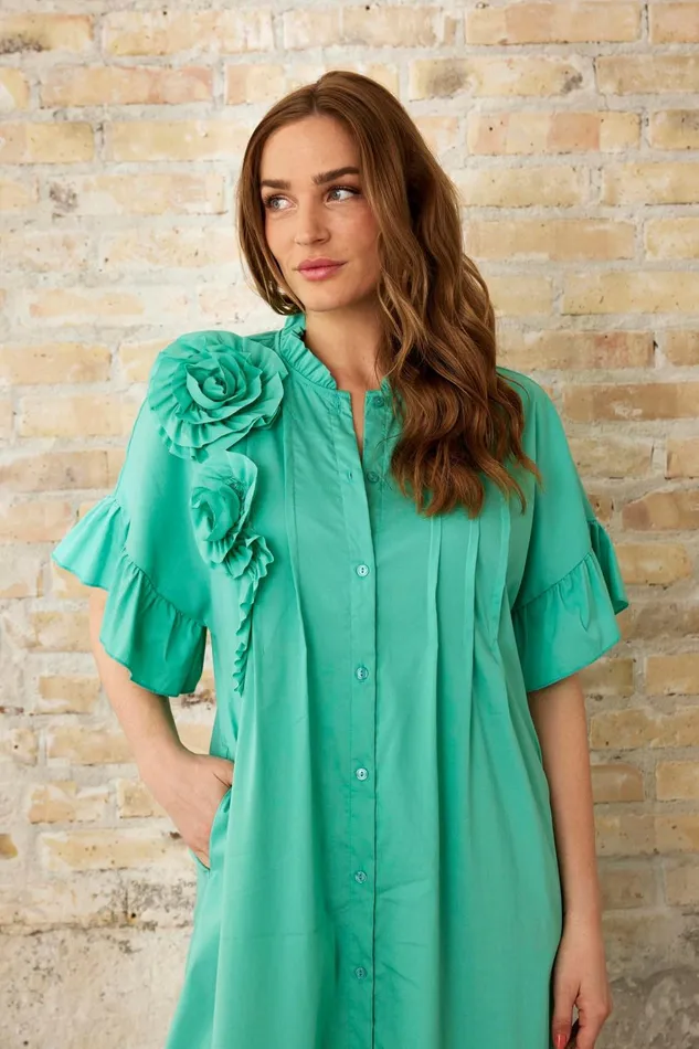 IN FRONT DRESSES Women VIKKY DRESS 16216 610 Mint 610