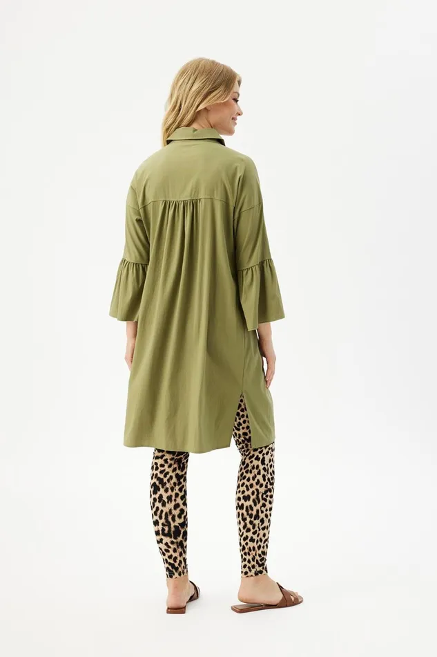 IN FRONT DRESSES Women VIKKY TUNIC 16308 615 Green 615