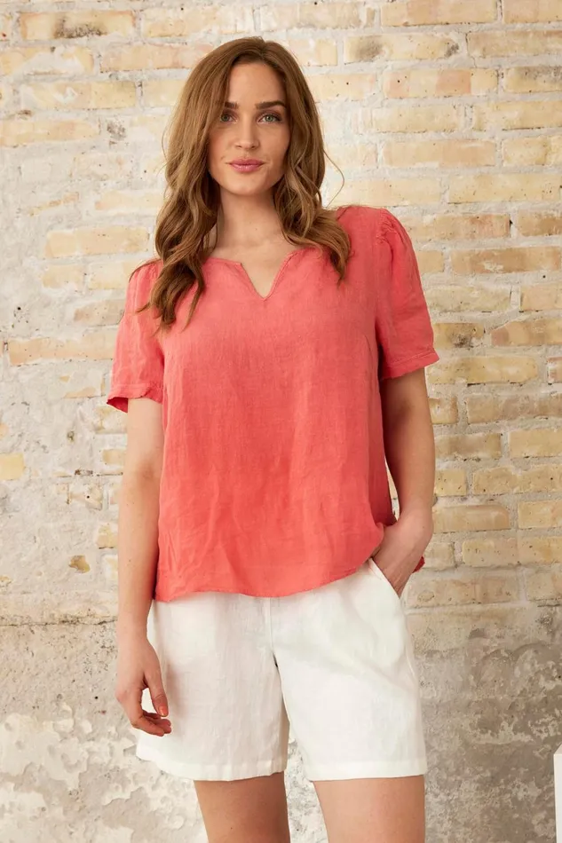 IN FRONT LINEN COLLECTION Women LINEA SHORTS 16148 020 Off White 020