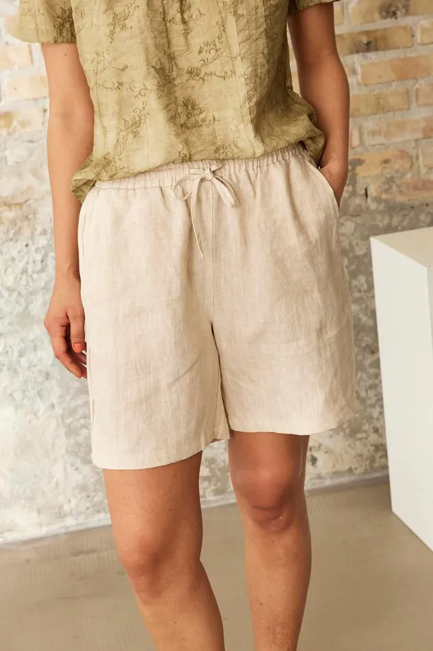 IN FRONT LINEN COLLECTION Women LINEA SHORTS 16148 190 Nature 190