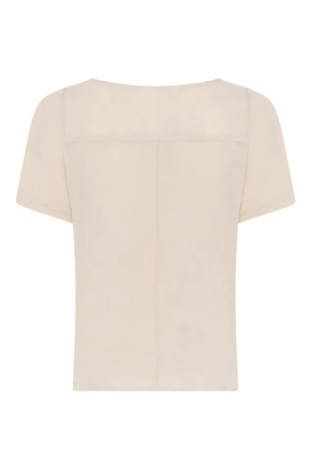 IN FRONT LINEN COLLECTION Women LINO BLOUSE 16234 190 Nature 190 IN FRONT LINEN COLLECTION Women LINO BLOUSE 16234 190 Nature 190