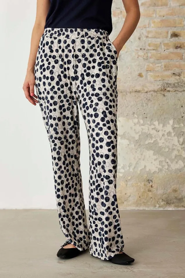 IN FRONT PANTS Women AENA PANTS 16164 591 Navy 591
