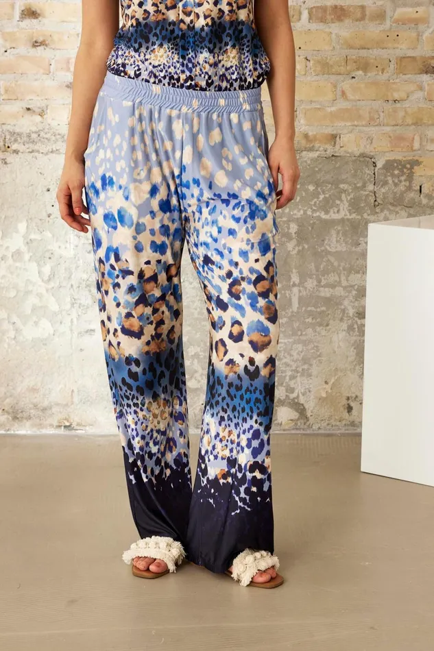 IN FRONT PANTS Women AENA PANTS 16301 501 Blue 501
