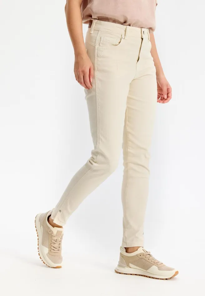 IN FRONT PANTS Women ALVILDA JEANS 15495 003 Eggshell 003