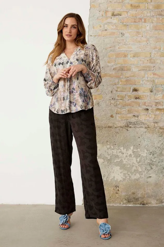 IN FRONT PANTS Women ANNA PANTS 16114 999 Black 999