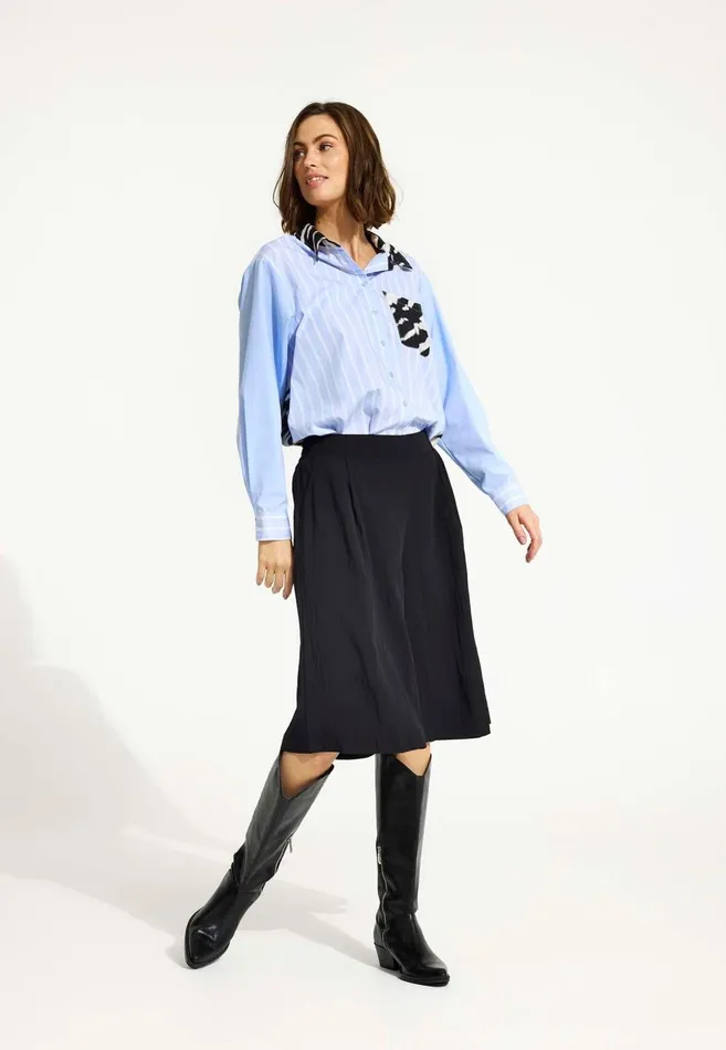 IN FRONT PANTS Women CLARA CULOTTES 16517 999 Black 999