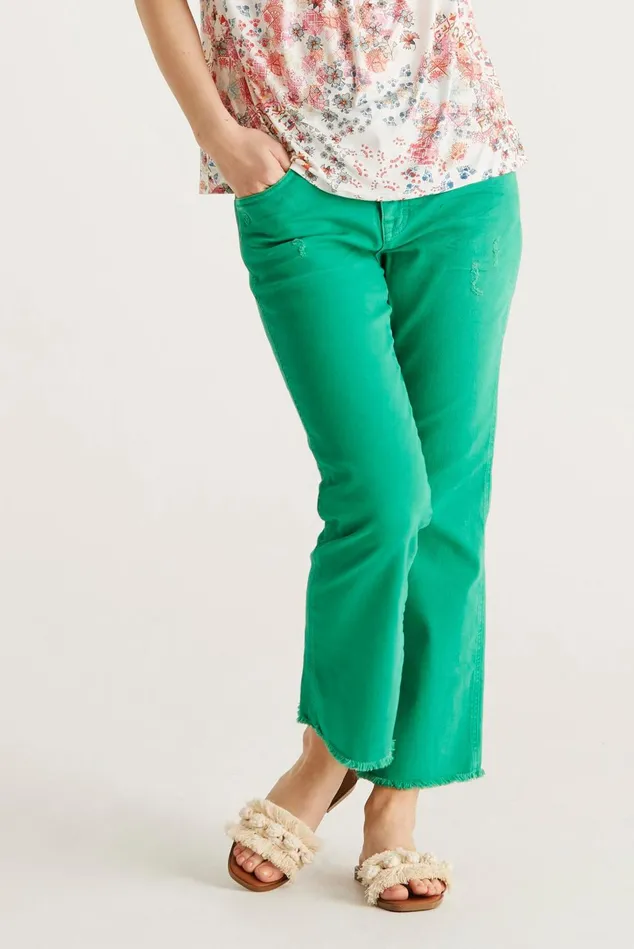 IN FRONT PANTS Women ELLIE JEANS 14851 640 Grass 640