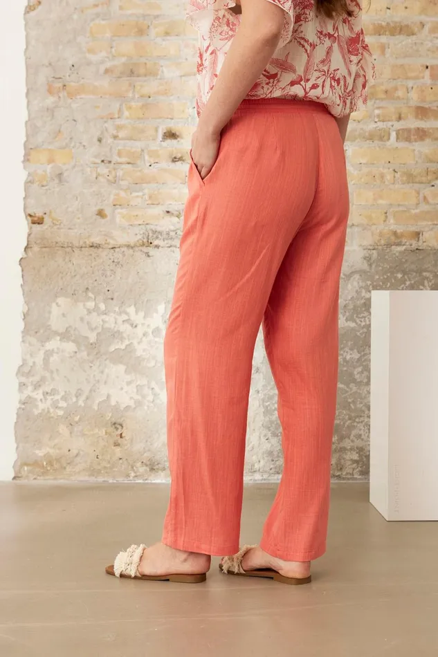 IN FRONT PANTS Women EVE PANTS 16220 420 Coral 420