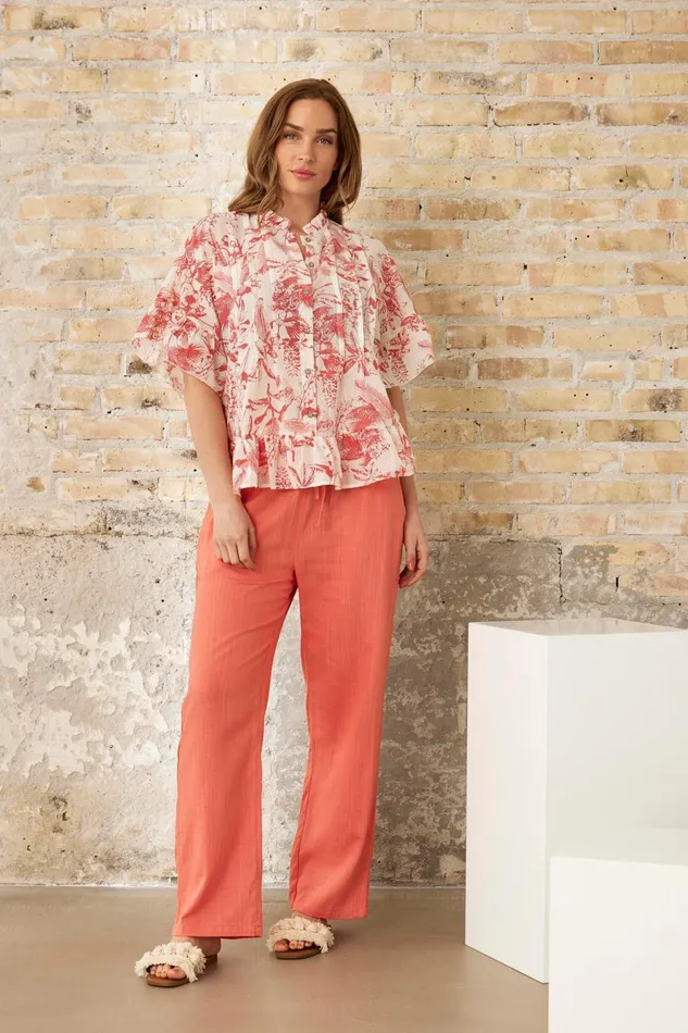 IN FRONT PANTS Women EVE PANTS 16220 420 Coral 420