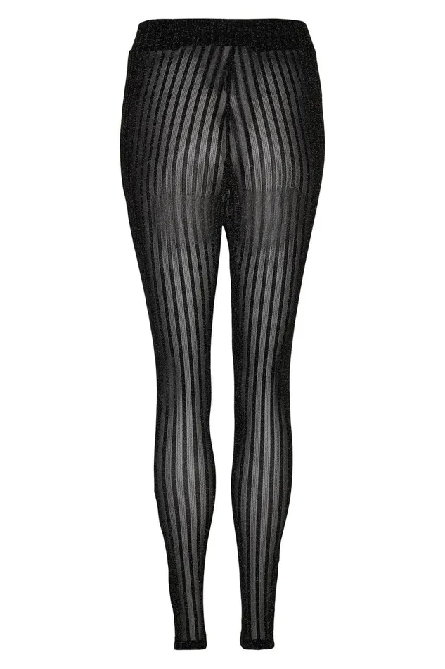 IN FRONT PANTS Women GIANA MESH LEGGIN 15409 999 Black 999
