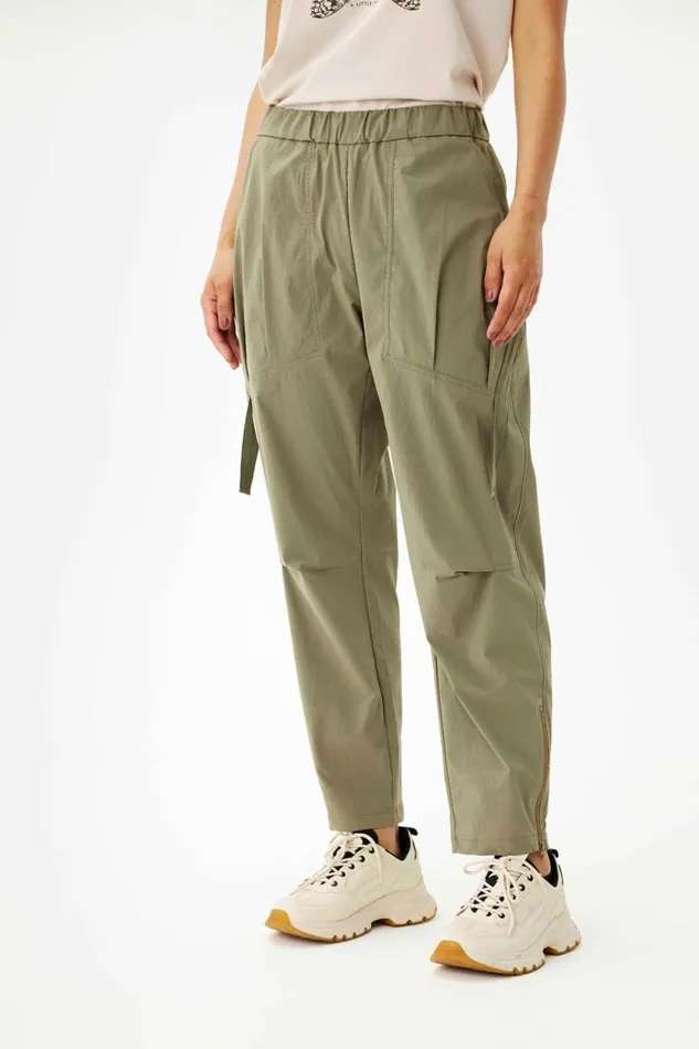 IN FRONT PANTS Women GIANNA PANTS 16342 681 Army 681