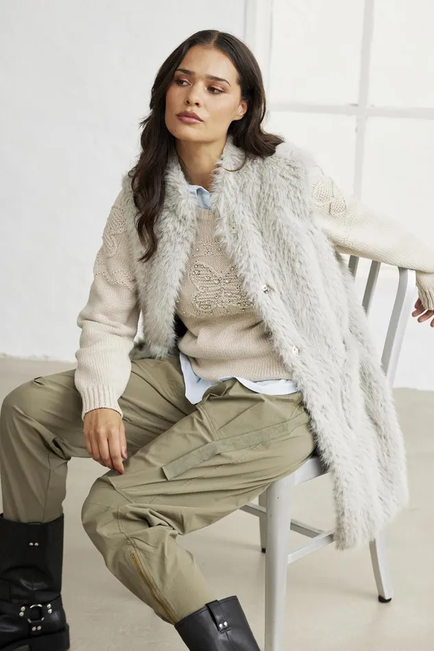 IN FRONT PANTS Women GIANNA PANTS 16342 681 Army 681