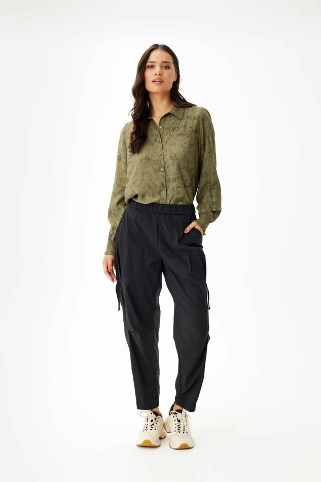 IN FRONT PANTS Women GIANNA PANTS 16342 999 Black 999