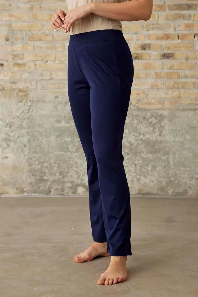 IN FRONT PANTS Women HAILY BOOT CUT PANTS 15355 518 Ink Blue 518