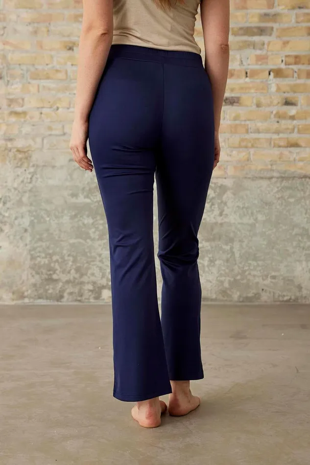 IN FRONT PANTS Women HAILY BOOT CUT PANTS 15355 518 Ink Blue 518