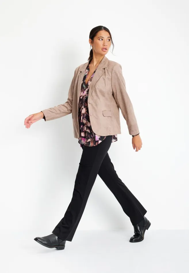 IN FRONT PANTS Women HAILY BOOT CUT PANTS 15357 999 Black 999