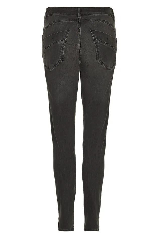 IN FRONT PANTS Women JUNE JEANS 14670 961 Dark Grey