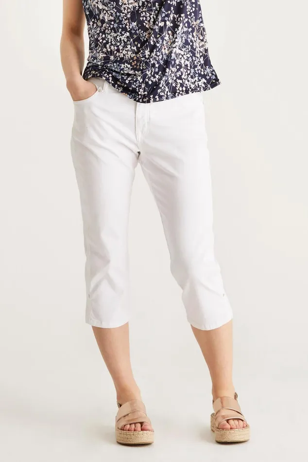 IN FRONT PANTS Women KARA KNICKERS 15058 010 White 010
