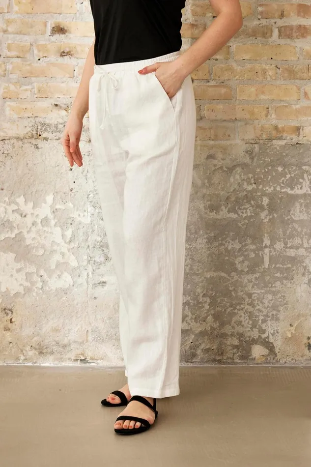 IN FRONT PANTS Women LINEA PANTS 16147 020 Off White 020