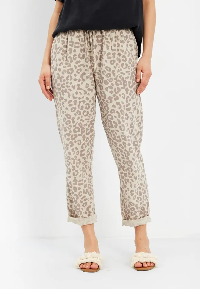 IN FRONT PANTS Women LINO LEO PANTS 15695 190 Nature 190