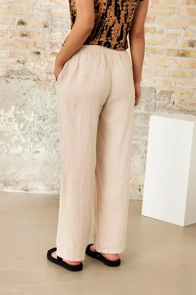 IN FRONT PANTS Women LINO PANTS 16228 190 Nature 190