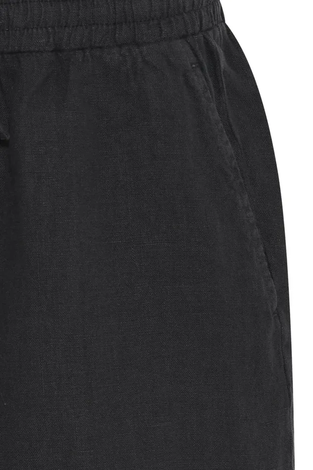 IN FRONT PANTS Women LINO SHORTS 16229 999 Black 999 IN FRONT PANTS Women LINO SHORTS 16229 999 Black 999
