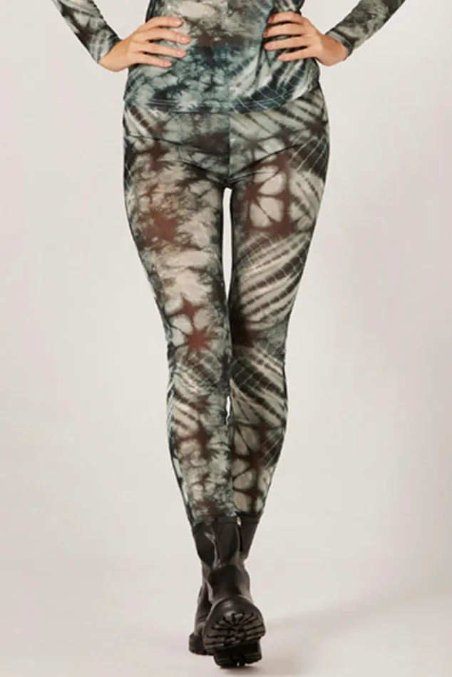 IN FRONT PANTS Women MESH LEGGIN 14839 615 Green 615
