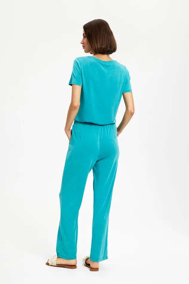 IN FRONT PANTS Women NINA PANT 15176 625 Aqua Green 625